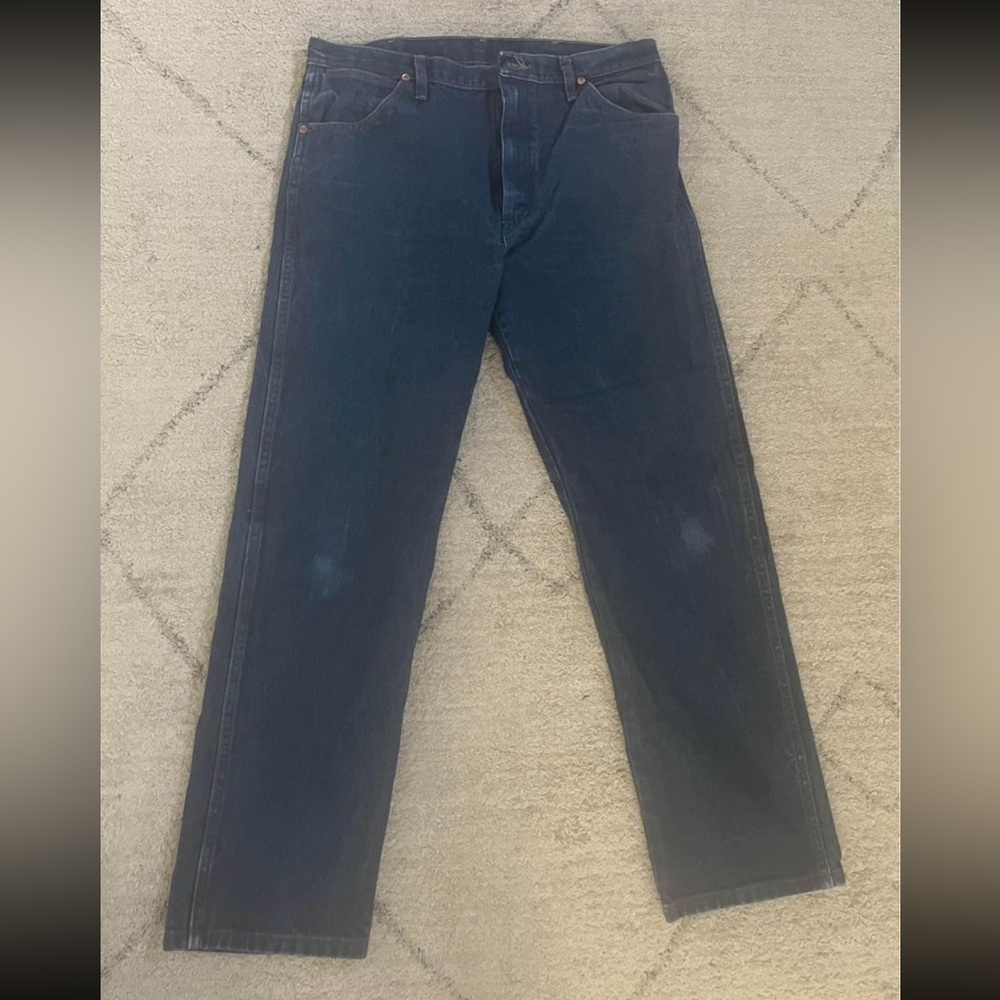 Wrangler high waisted cowboy cut jeans